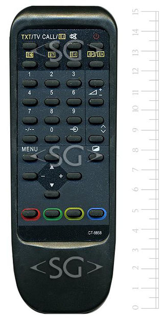 Пульт дистанционного управления для TOSHIBA CT-9858 (9992)